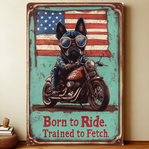 8x12 Patriotic USA Metal Sign – Vintage Wall Art with Flag & Freedom | Liberty Signs #6001