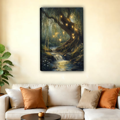 Neutral Abstract Framed Wall Art – Minimalist Line Art for Office or Studio | Liberty Signs #SZ201