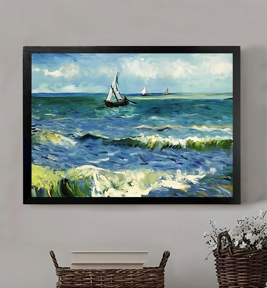 12x18 Neutral Abstract Framed Wall Art – Minimalist Line Art for Office or Studio | Liberty Signs #M3159