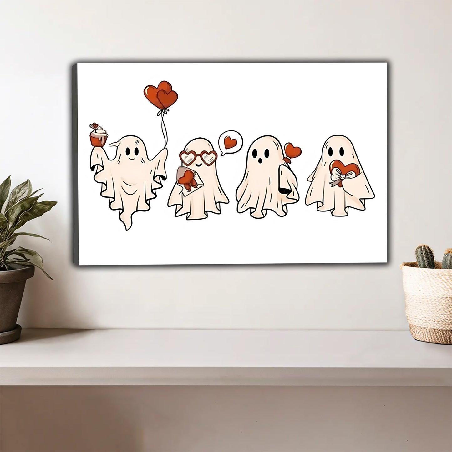 Funny Cat Art - Canvas Wall Art - Abstract Funny Living Room Decor| Liberty Signs #HZ027