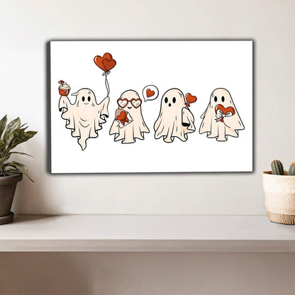 Funny Cat Art - Canvas Wall Art - Abstract Funny Living Room Decor| Liberty Signs #HZ027