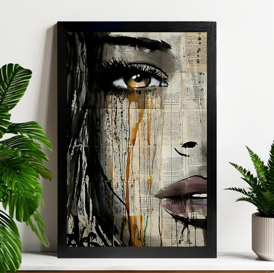 Neutral Abstract Framed Wall Art – Minimalist Line Art for Office or Studio | Liberty Signs#M3257