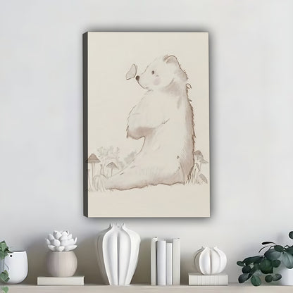 Neutral Abstract Framed Wall Art – Minimalist Line Art for Office or Studio | Liberty Signs #SZ296