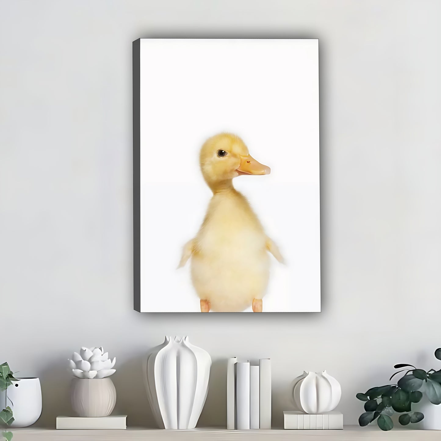 Neutral Abstract Framed Wall Art – Minimalist Line Art for Office or Studio | Liberty Signs #SZ269