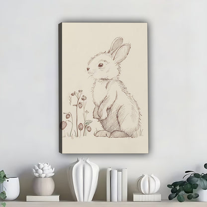 Neutral Abstract Framed Wall Art – Minimalist Line Art for Office or Studio | Liberty Signs #SZ298