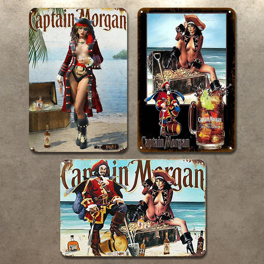 8x12 Pin-Up Girl Metal Sign – Retro Tin Wall Art for Garage & Bar Decor | Liberty Signs #ZH3002
