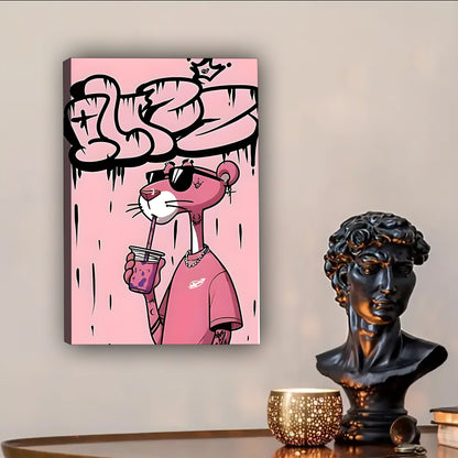 Neutral Abstract Framed Wall Art – Minimalist Line Art for Office or Studio | Liberty Signs #SZ235