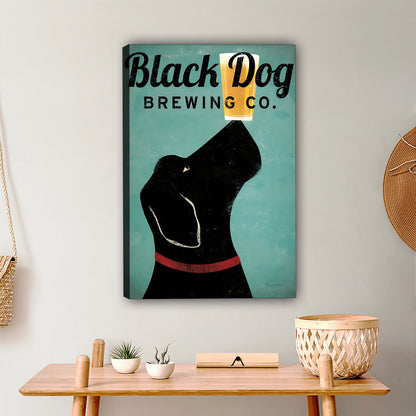 Black Dog Brewing Co Retro Poster|Liberty Signs #L530