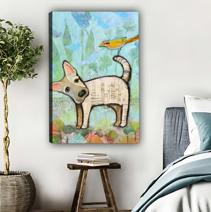 Fennec Fox Wall Art Print | Boho Animal Nursery Decor|Liberty Signs #L566