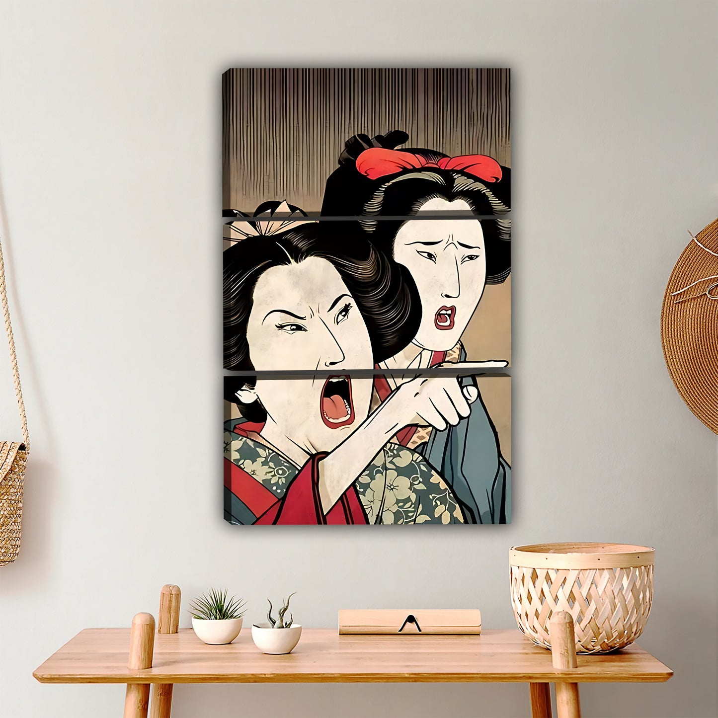 Ukiyo-e Style Funny Meme Art Print |Liberty Signs #L375