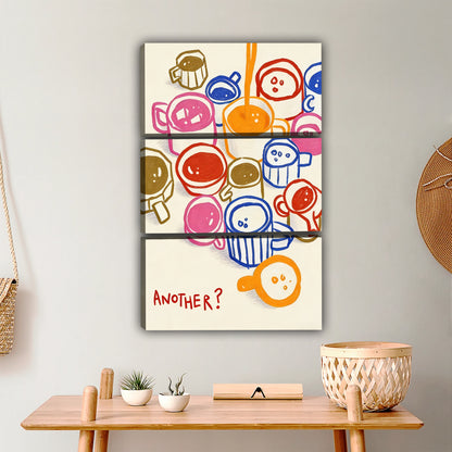 Colorful Smiley Face Doodle Art Print - Playful Pop Art Wall Decor|Liberty Signs #L437