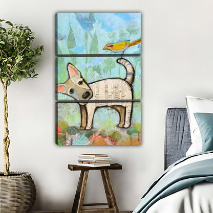 Fennec Fox Wall Art Print | Boho Animal Nursery Decor|Liberty Signs #L566