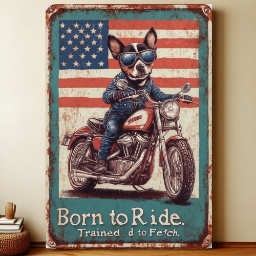 8x12 Patriotic USA Metal Sign – Vintage Wall Art with Flag & Freedom | Liberty Signs #6020