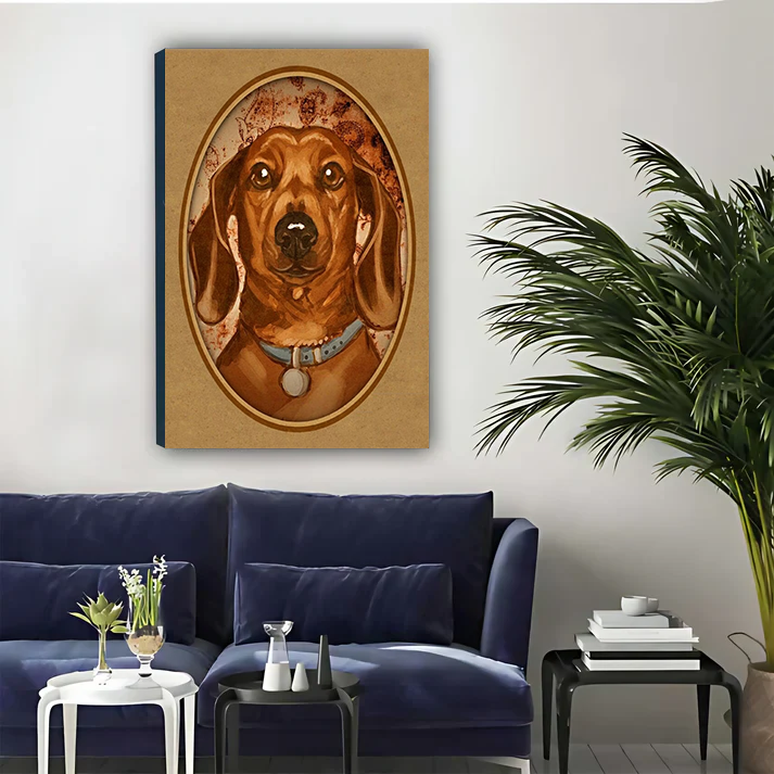 This Dachshund Deserves a Place on Your Wall 🐾| Liberty Signs#L950