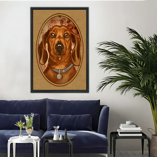 This Dachshund Deserves a Place on Your Wall 🐾| Liberty Signs#L950