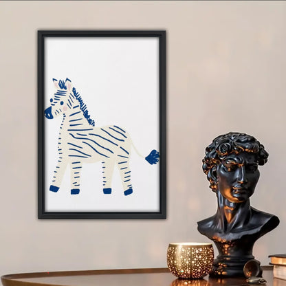 Neutral Abstract Framed Wall Art – Minimalist Line Art for Office or Studio | Liberty Signs #SZ230