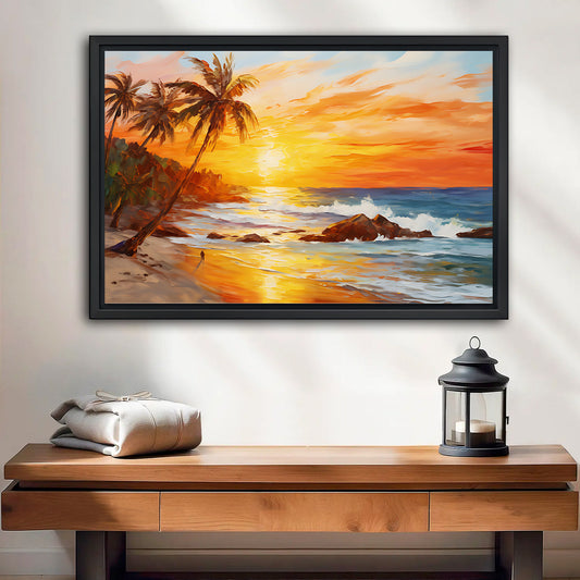 Oil Painting Landscape Art -  Canvas Wall Art - Landscape Design Living Room Decor| Liberty Signs  #HZ008