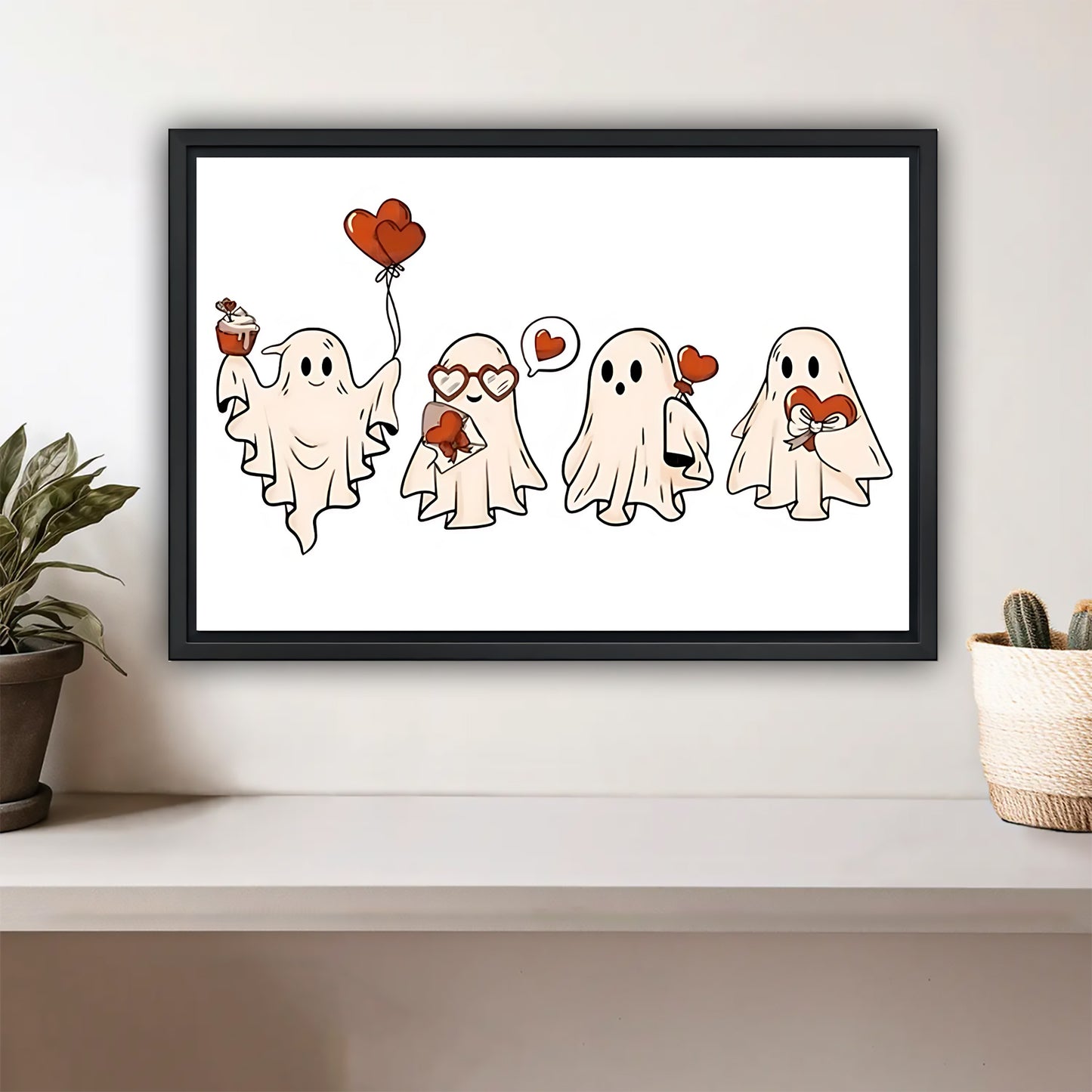Funny Cat Art - Canvas Wall Art - Abstract Funny Living Room Decor| Liberty Signs #HZ027