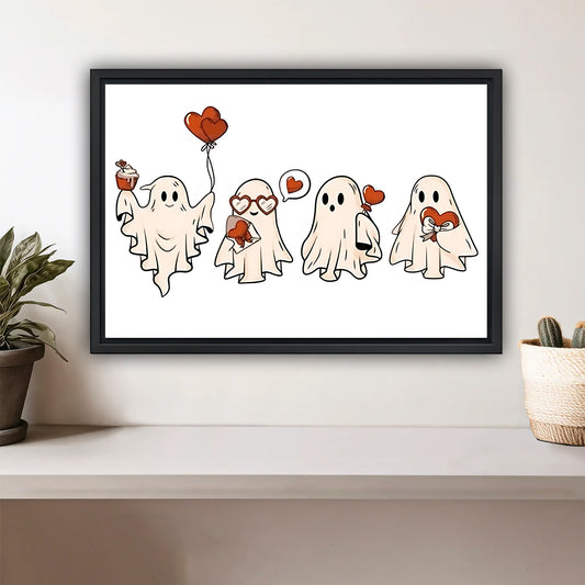 Funny Cat Art - Canvas Wall Art - Abstract Funny Living Room Decor| Liberty Signs #HZ027