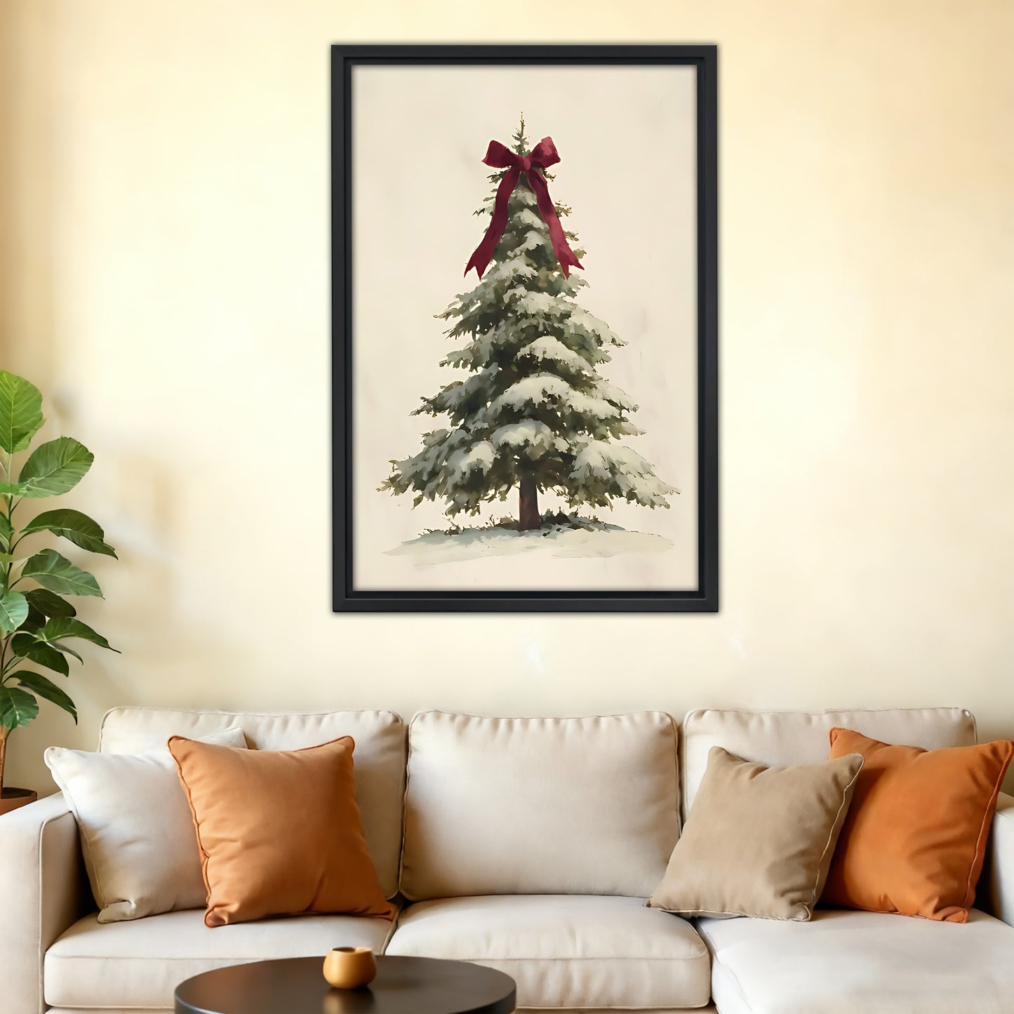 Christmas Wall Art – Festive Canvas Decor for Holiday Homes | Liberty Signs #SZ197