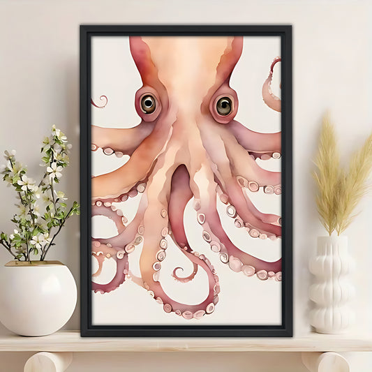 Neutral Abstract Framed Wall Art – Minimalist Line Art for Office or Studio | Liberty Signs #SZ246