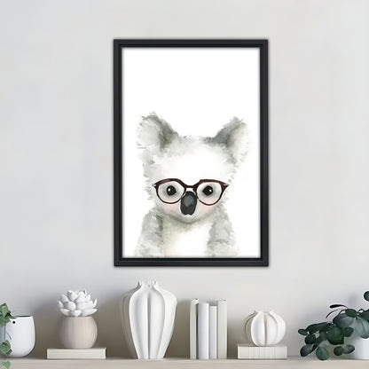 Neutral Abstract Framed Wall Art – Minimalist Line Art for Office or Studio | Liberty Signs #SZ294