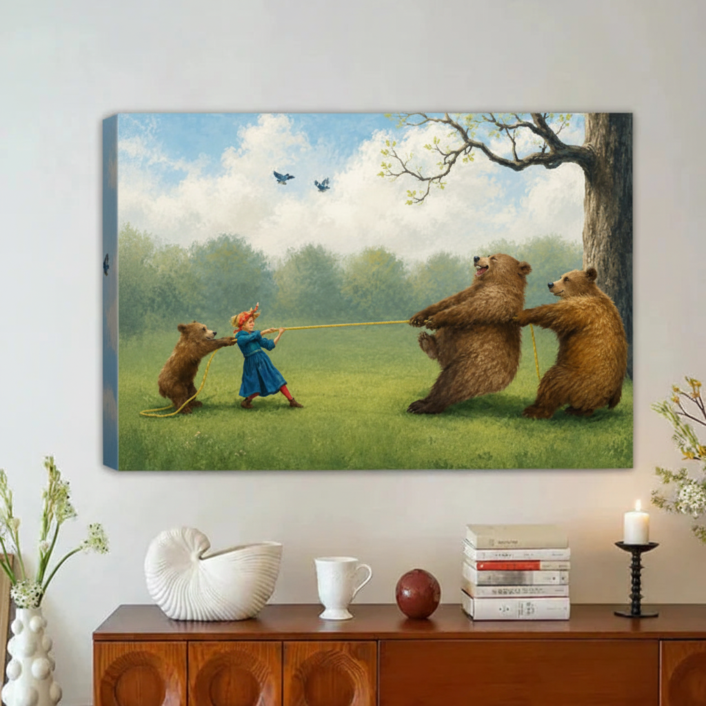 场景图2 - 无框画布