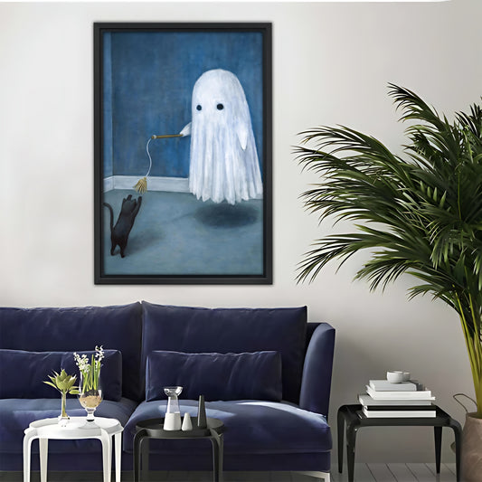 Halloween Collection -  Canvas Wall Art - Holiday Living Room Decor | Liberty Sign #SZ031