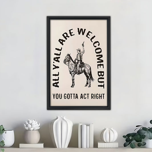 Neutral Abstract Framed Wall Art – Minimalist Line Art for Office or Studio | Liberty Signs #SZ284