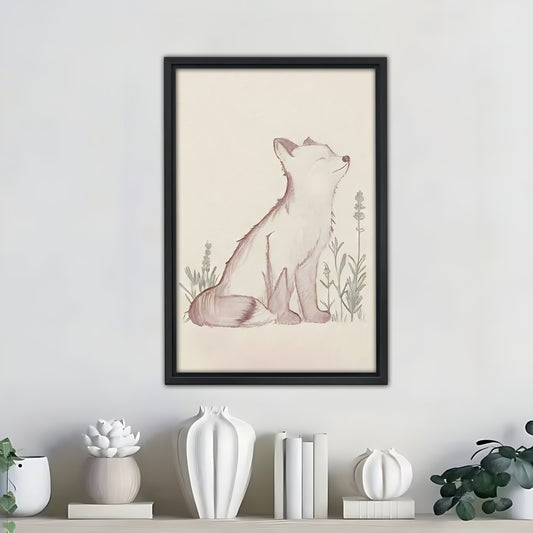 Neutral Abstract Framed Wall Art – Minimalist Line Art for Office or Studio | Liberty Signs #SZ292