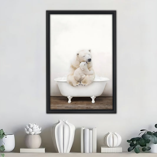 Neutral Abstract Framed Wall Art – Minimalist Line Art for Office or Studio | Liberty Signs #SZ270