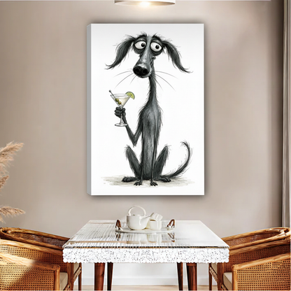 图2 - 猎犬马提尼 无框餐厅场景