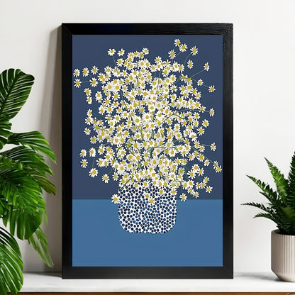 Neutral Abstract Framed Wall Art – Minimalist Line Art for Office or Studio | Liberty Signs#M3195