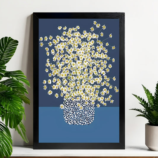 Neutral Abstract Framed Wall Art – Minimalist Line Art for Office or Studio | Liberty Signs#M3195