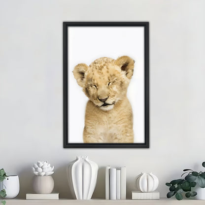 Neutral Abstract Framed Wall Art – Minimalist Line Art for Office or Studio | Liberty Signs #SZ301