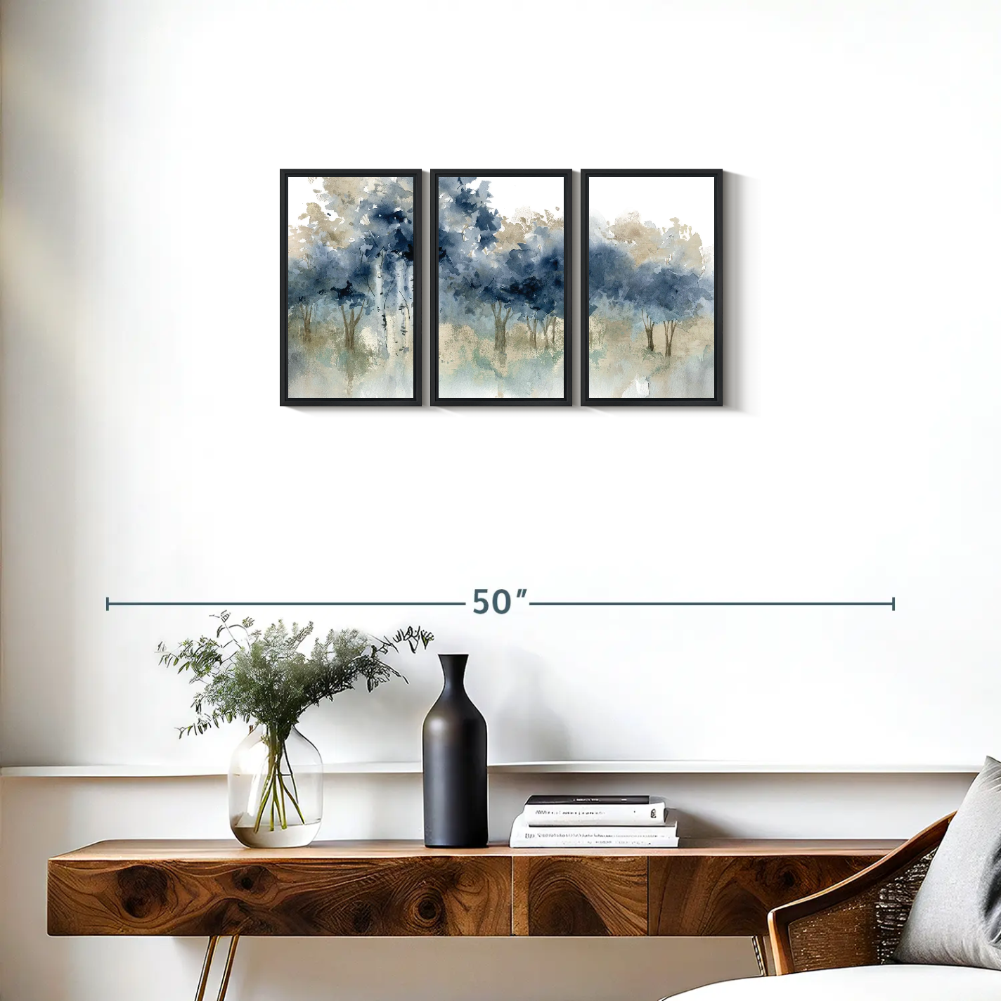 ZF05Triptych Canvas – High-Quality Wall Art | Perfect for Living Room & Home Décor