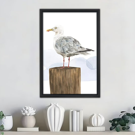 Neutral Abstract Framed Wall Art – Minimalist Line Art for Office or Studio | Liberty Signs #SZ267