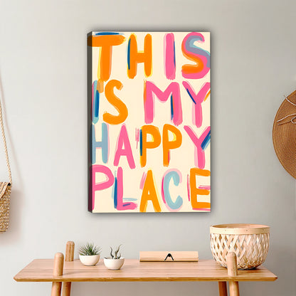 This Is My Happy Place Wall Art|Liberty Signs #L531