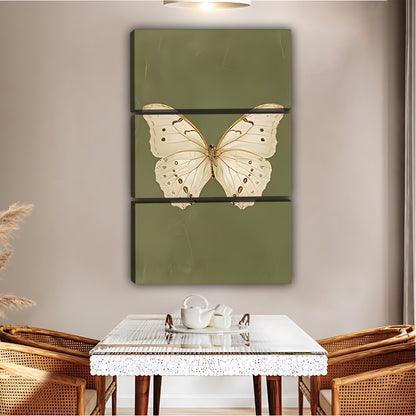 Minimalist Vintage Butterfly Art Print | Sage Green Wall Decor|Liberty Signs #L483