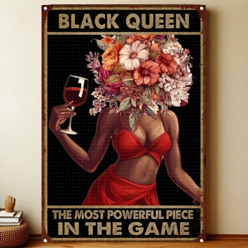 8x12 Pin-Up Girl Metal Sign – Retro Tin Wall Art for Garage & Bar Decor | Liberty Signs #3210