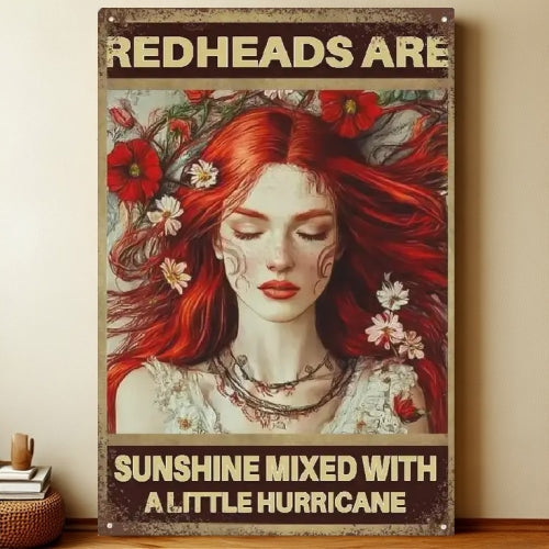 8x12 Pin-Up Girl Metal Sign – Retro Tin Wall Art for Garage & Bar Decor | Liberty Signs #3238