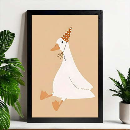 Neutral Abstract Framed Wall Art – Minimalist Line Art for Office or Studio | Liberty Signs#M3432