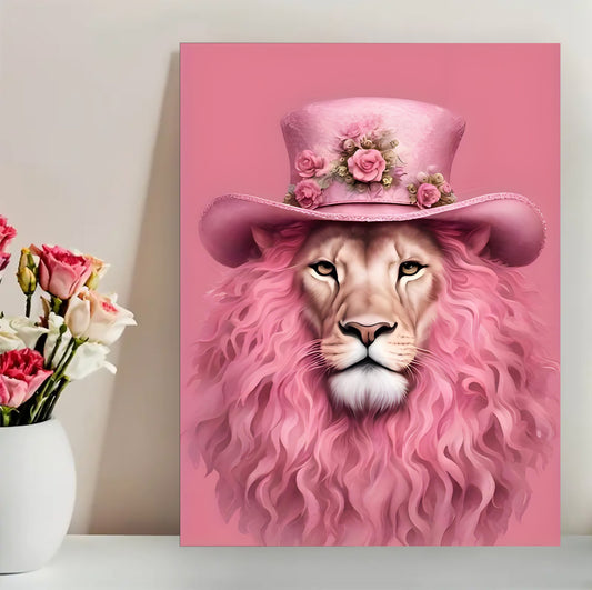 12x16 Pink Peony Floral Canvas Art – Elegant Botanical Print for Bedroom & Entryway | Liberty Signs#F2015