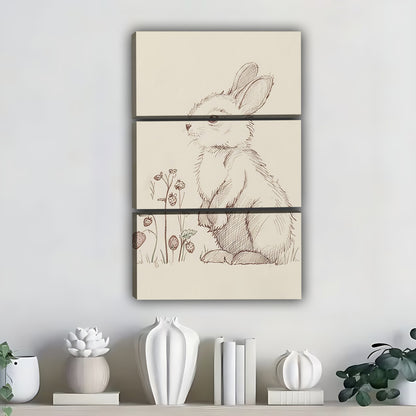 Neutral Abstract Framed Wall Art – Minimalist Line Art for Office or Studio | Liberty Signs #SZ298