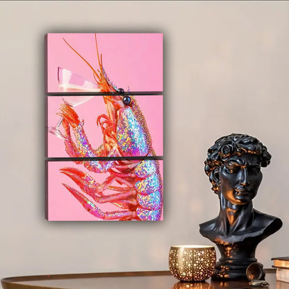 Funny Cat Art - Canvas Wall Art - Abstract Funny Living Room Decor| Liberty Signs #SZ174