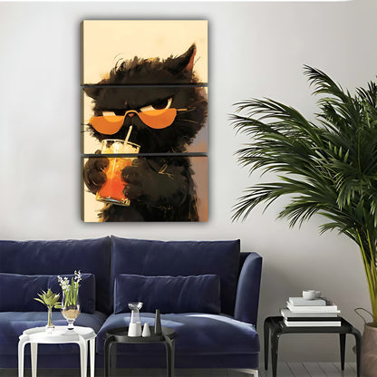Neutral Abstract Framed Wall Art – Minimalist Line Art for Office or Studio | Liberty Signs#M3421