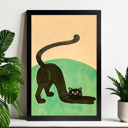Neutral Abstract Framed Wall Art – Minimalist Line Art for Office or Studio | Liberty Signs#M3469