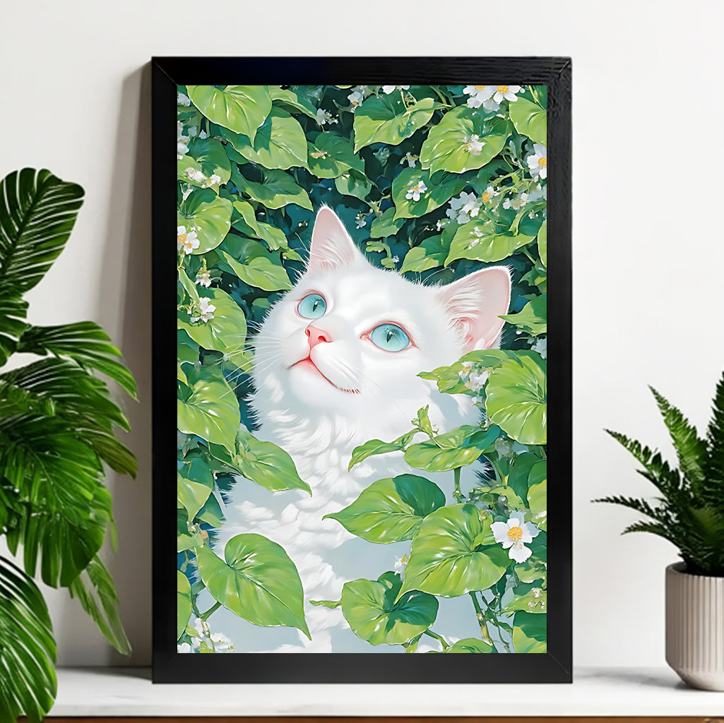 Neutral Abstract Framed Wall Art – Minimalist Line Art for Office or Studio | Liberty Signs#M3363
