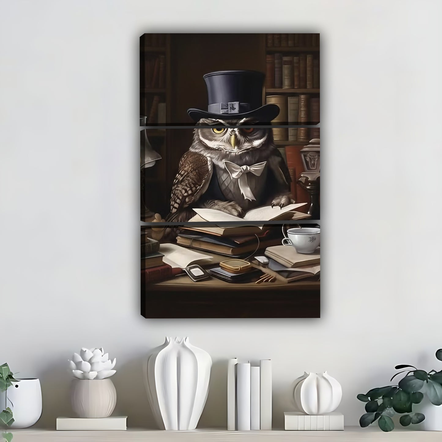 Neutral Abstract Framed Wall Art – Minimalist Line Art for Office or Studio | Liberty Signs #SZ323