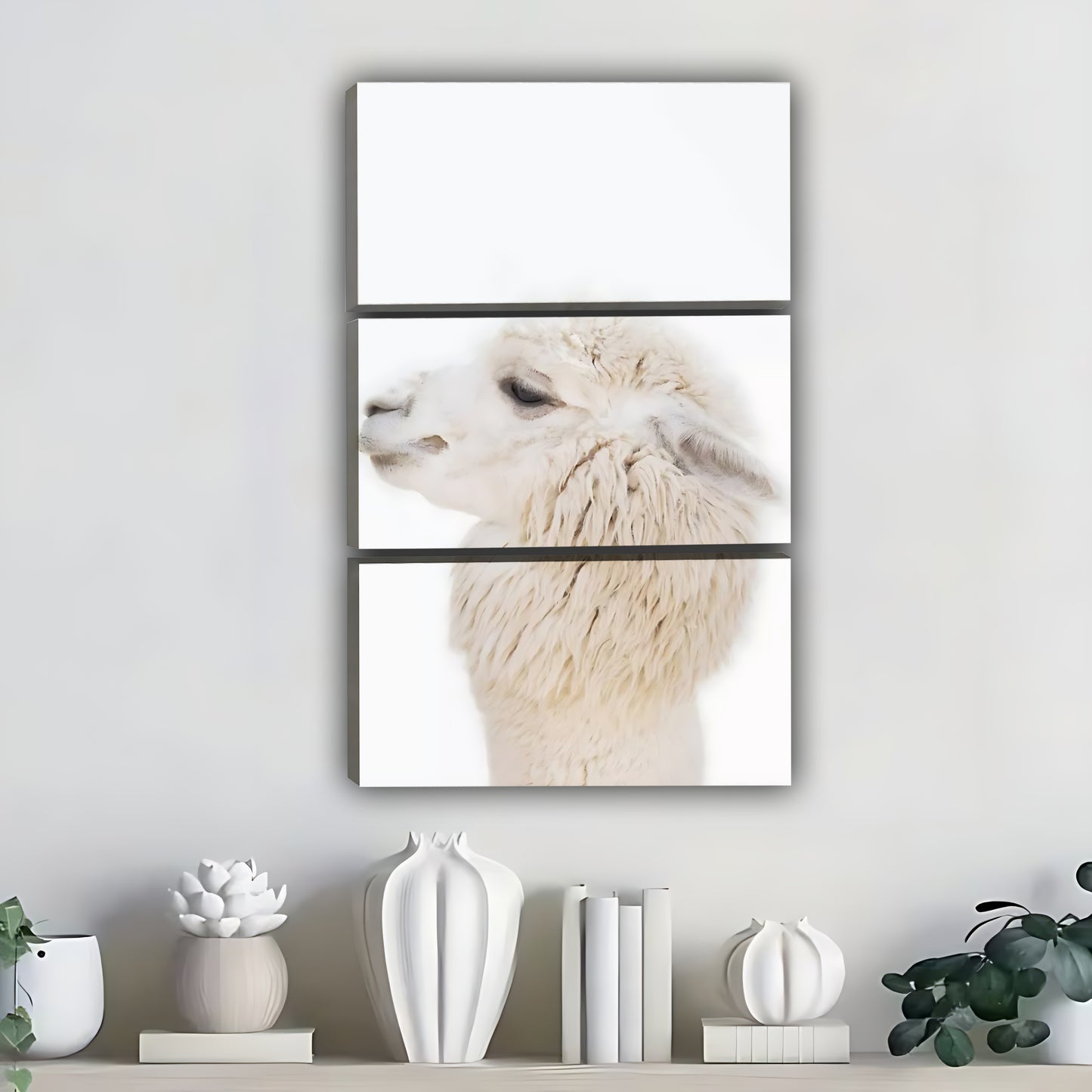 Neutral Abstract Framed Wall Art – Minimalist Line Art for Office or Studio | Liberty Signs #SZ291